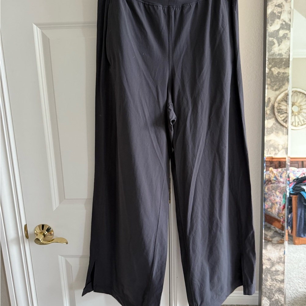 lululemon athletica Charcoal Wide-Leg Pants